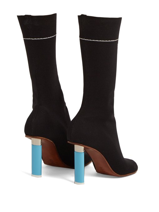 Lighter-heel sock ankle boots展示图