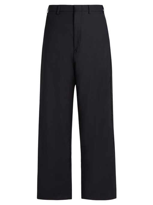 X Brioni wide-leg cropped trousers | Vetements | MATCHESFASHION UK