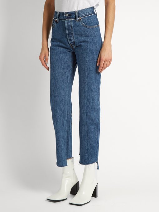 X Levi's reworked straight-leg jeans | Vetements | MATCHESFASHION.COM UK