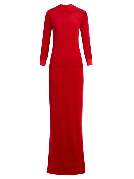 X Juicy Couture velour maxi dress | Vetements | MATCHESFASHION.COM UK