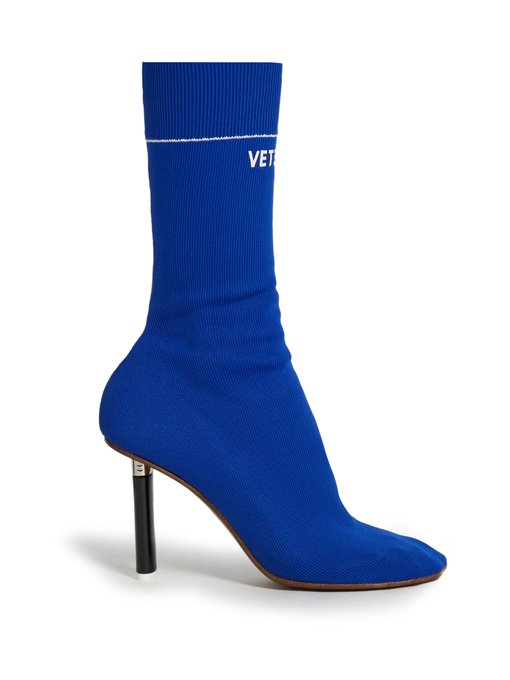 cobalt blue ankle boots uk