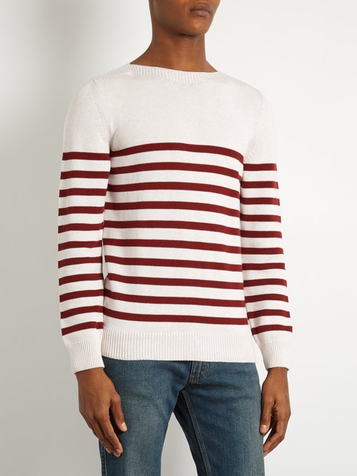 Lord striped cotton sweater | A.P.C. | MATCHESFASHION US