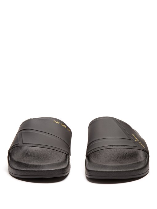 raf simons x adidas bunny adilette slides