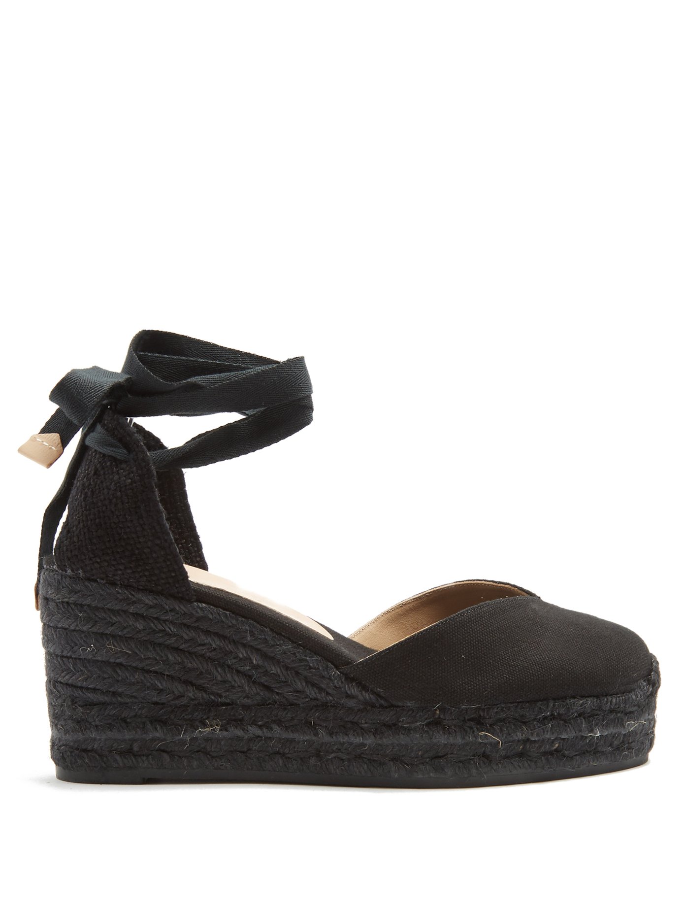 Chiara canvas wedge espadrilles 