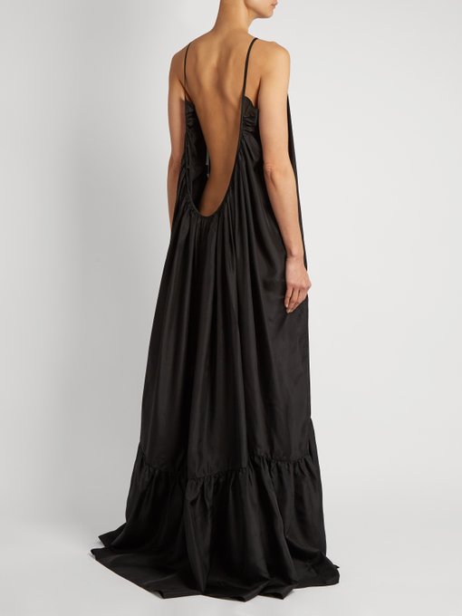 Brigitte Silk Habotai Maxi Dress Kalita MATCHESFASHION US