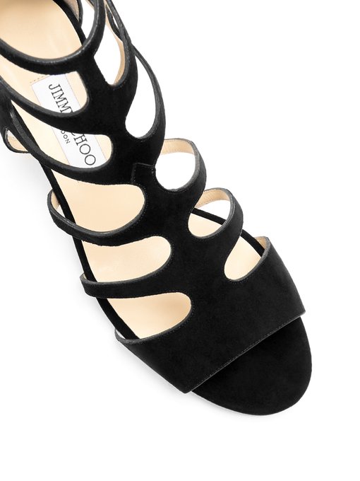 Ren 35mm block-heel suede sandals | Jimmy Choo | MATCHESFASHION UK