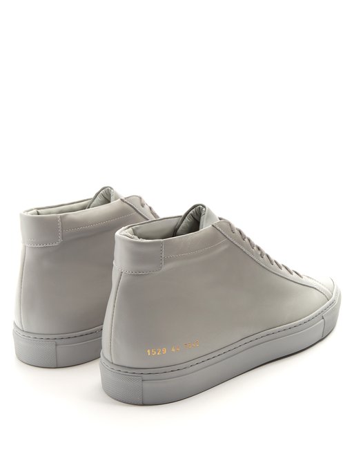 common projects achilles mid grey