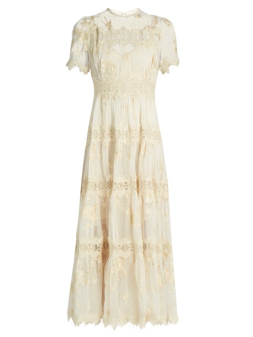 Tropicale Antique silk-georgette dress | Zimmermann | MATCHESFASHION US