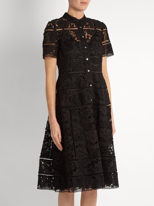 Gossamer bell-lace cotton dress | Zimmermann | MATCHESFASHION US