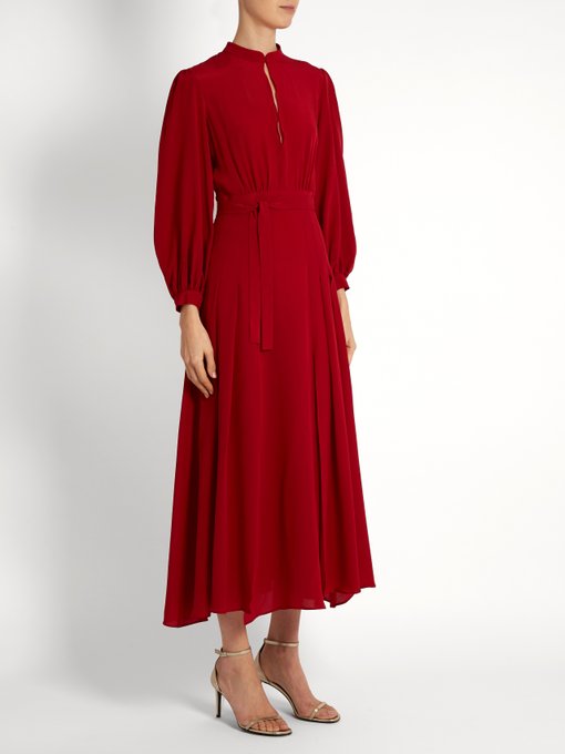 Armonia silk-georgette dress | Raquel Diniz | MATCHESFASHION UK