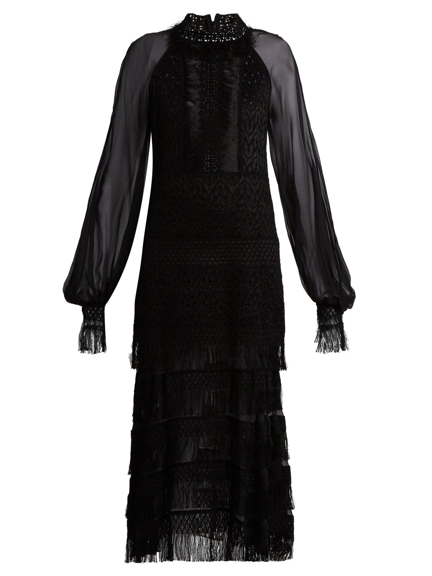 guipure lace midi dress by jonathan simkhai