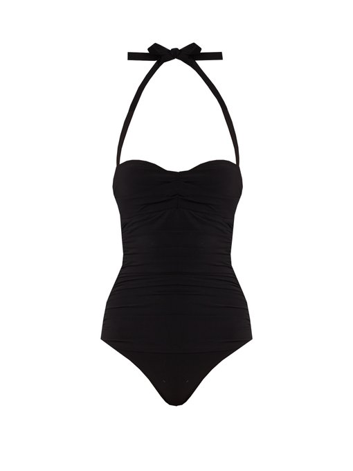 bandeau control swimsuit