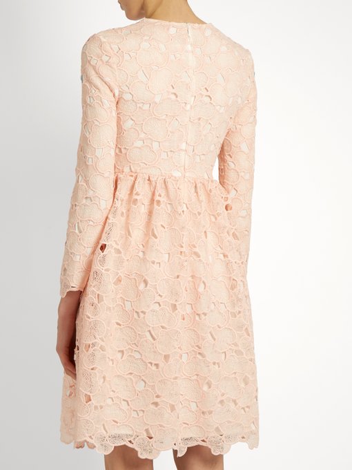 Axelia cloud-lace long-sleeved dress | Huishan Zhang | MATCHESFASHION US