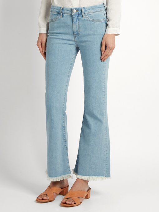 Lou high-rise flared cropped jeans | M.i.h Jeans | MATCHESFASHION UK