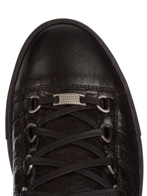 Arena low-top leather trainers 