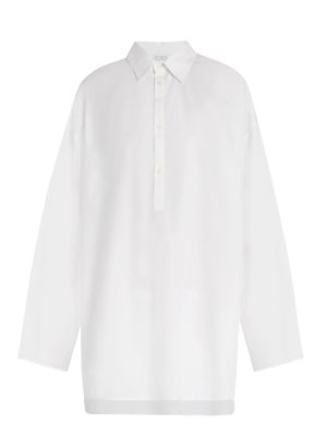 Point-collar oversized cotton shirt | Raey | MATCHESFASHION US