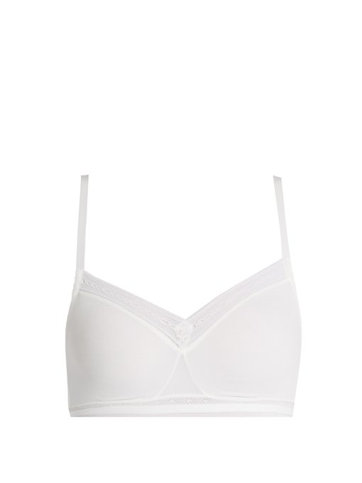 Emilia lace-trimmed soft-cup bra | Hanro | MATCHESFASHION UK