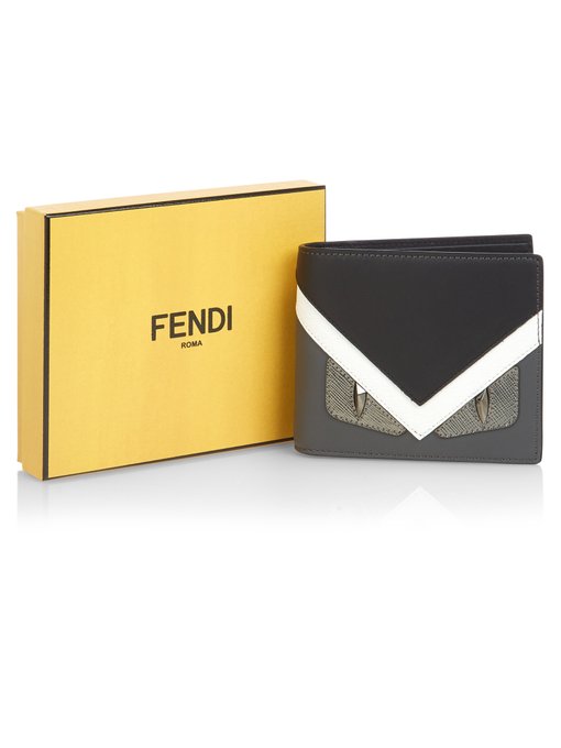 Bag Bugs bi-fold leather wallet | Fendi | MATCHESFASHION US