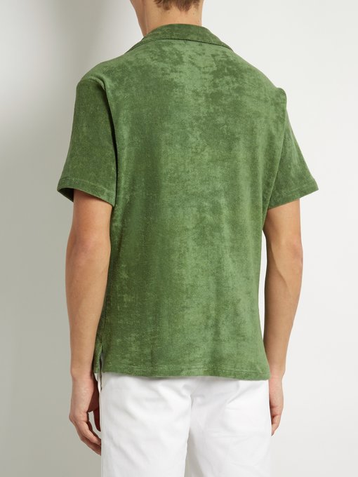 Short-sleeved French terry-towelling shirt | HECHO | MATCHESFASHION US