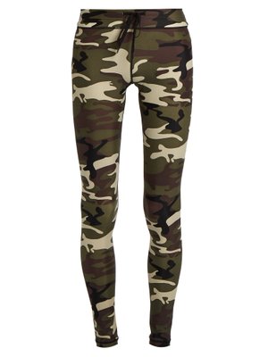 Camouflage-print performance leggings | The Upside | MATCHESFASHION.COM US
