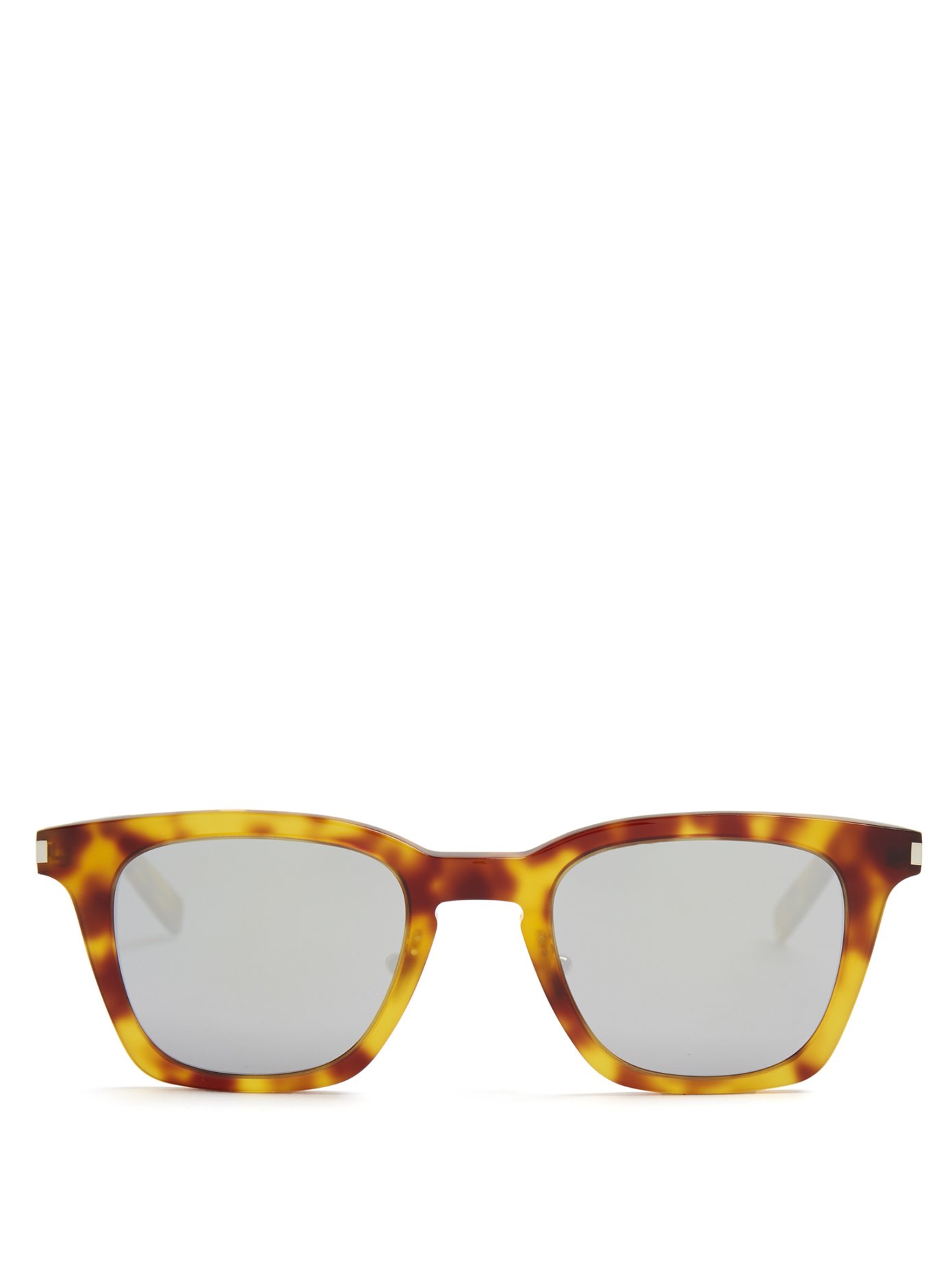 saint laurent tortoiseshell sunglasses