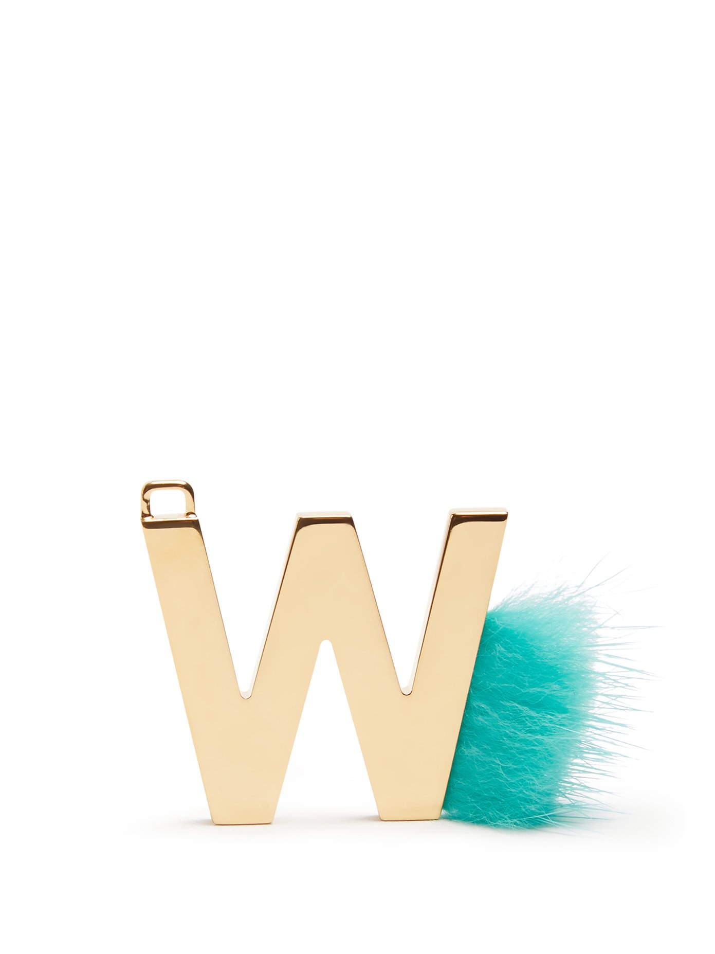 ABClick letter 'W' key charm | Fendi 