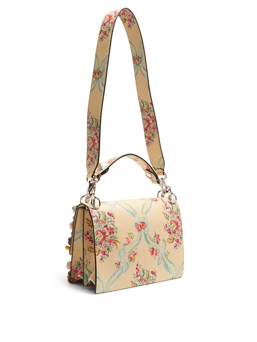 Kan I floral-print leather shoulder bag | Fendi | MATCHESFASHION.COM UK