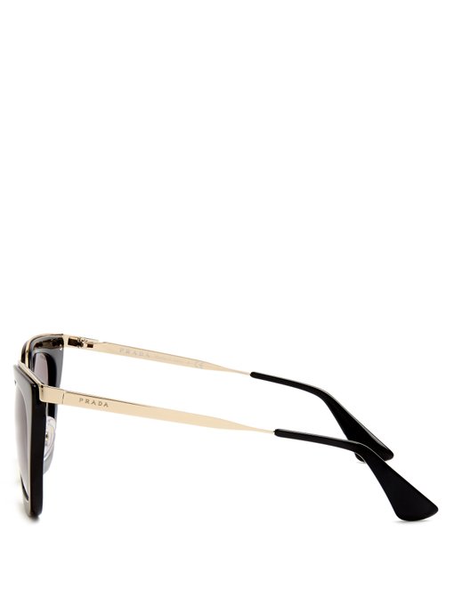 Cat-eye acetate sunglasses | Prada Eyewear | MATCHESFASHION.COM US