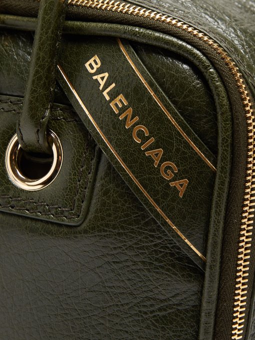Blanket Square small leather bag | Balenciaga | MATCHESFASHION UK