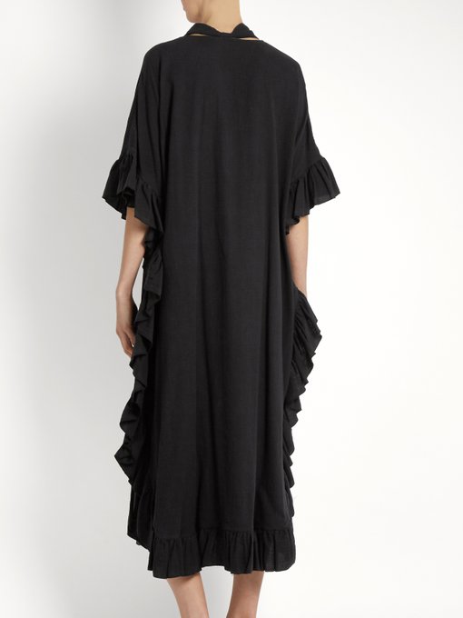 Ruffle-trimmed cotton-blend dress | See By Chloé | MATCHESFASHION US