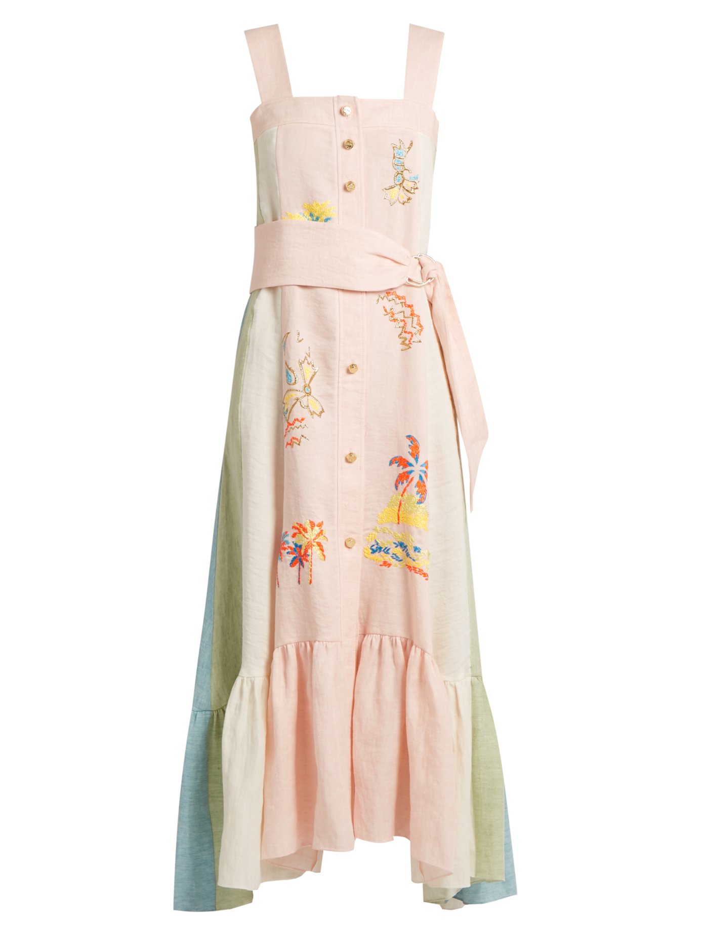 linen pinafore dress australia