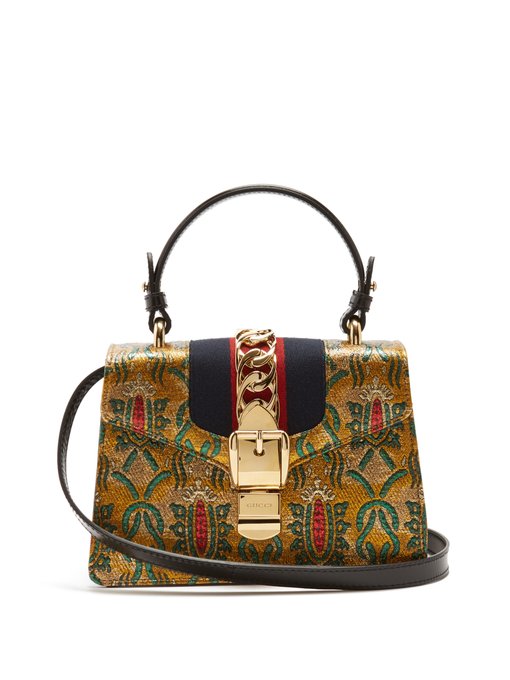 Sylvie mini brocade shoulder bag | Gucci | MATCHESFASHION UK
