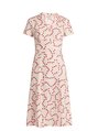 Morgan heart-print silk dress | HVN | MATCHESFASHION UK