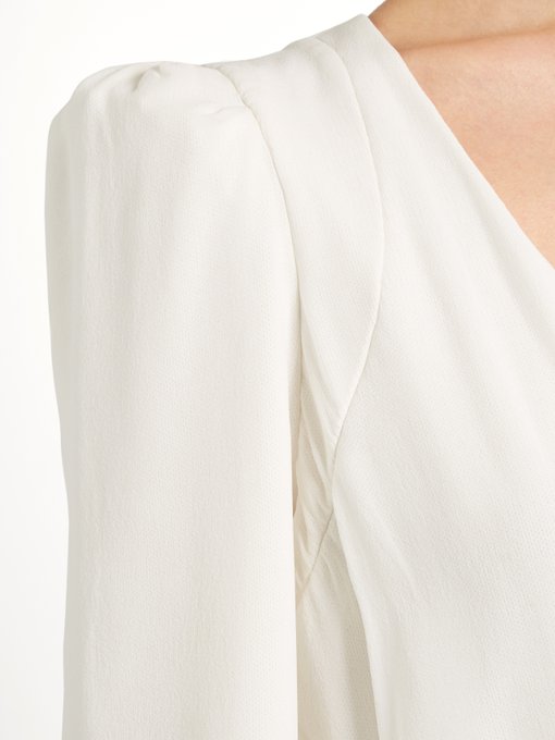Belted wrap-front silk blazer | Ryan Roche | MATCHESFASHION.COM UK