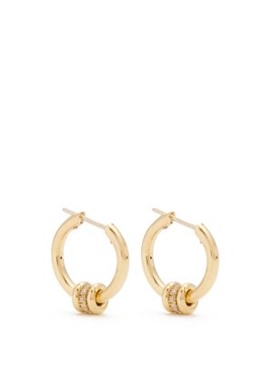 Ara diamond & yellow-gold earrings | Spinelli Kilcollin | MATCHESFASHION UK