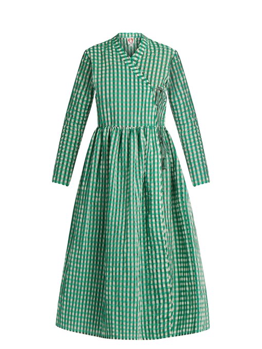 shrimps gingham dress