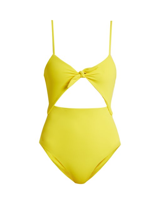 Tie-front cut-out swimsuit | Mara Hoffman | MATCHESFASHION UK