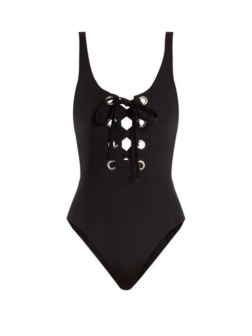 Desa lace-up swimsuit | Mara Hoffman | MATCHESFASHION UK