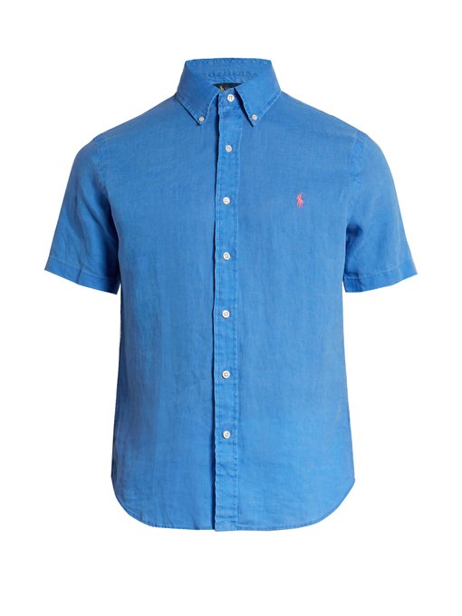 chemise manche courte ralph lauren