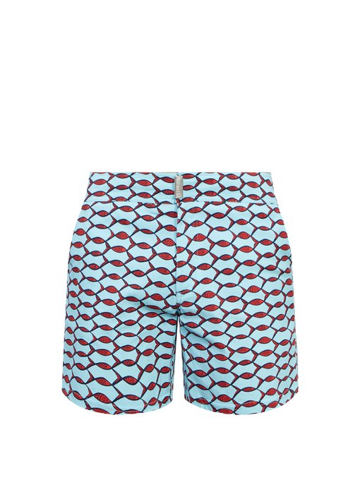 Merise Fishnet-print swim shorts | Vilebrequin | MATCHESFASHION UK