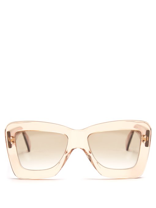 X Cutler and Gross square-frame acetate sunglasses | Roksanda ...