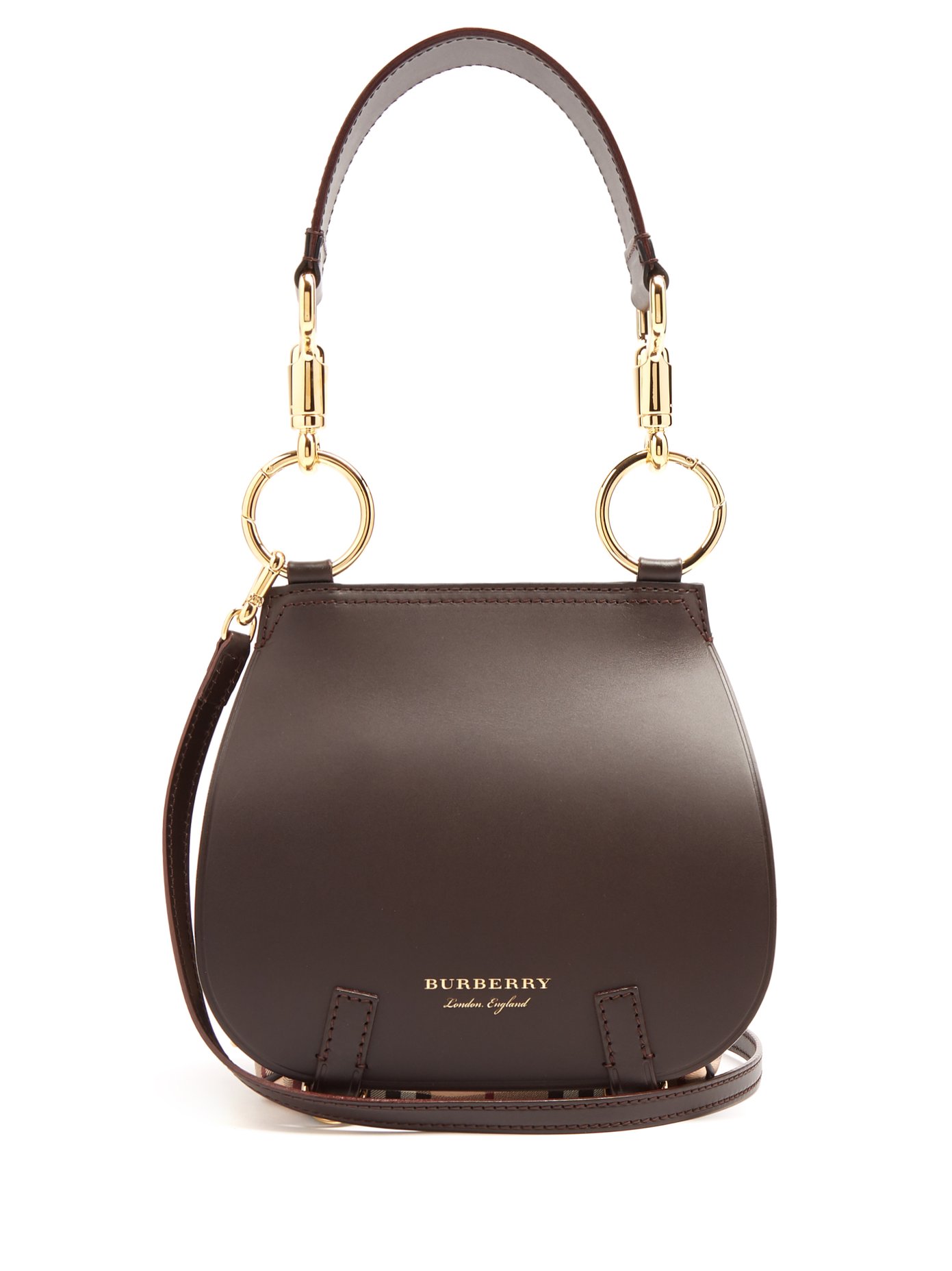 The Bridle leather cross-body bag 