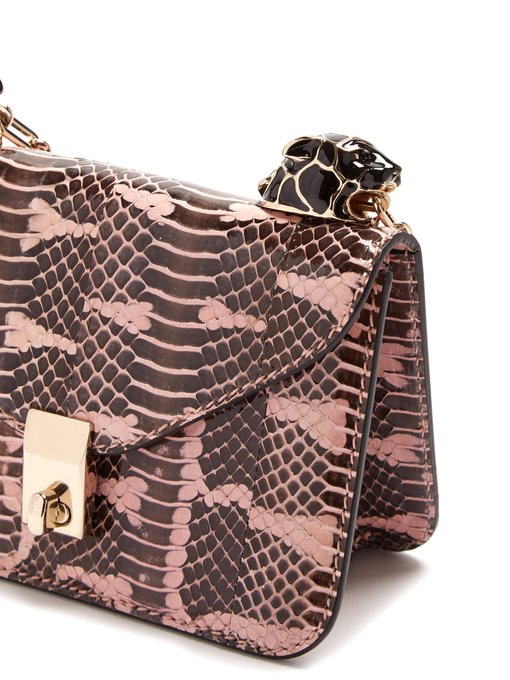 valentino snakeskin handbag