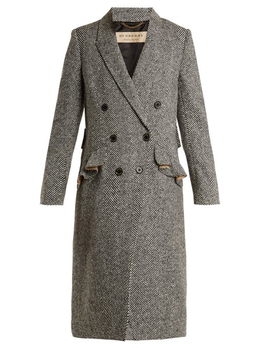 Trentwood herringbone-wool coat | Burberry | MATCHESFASHION UK