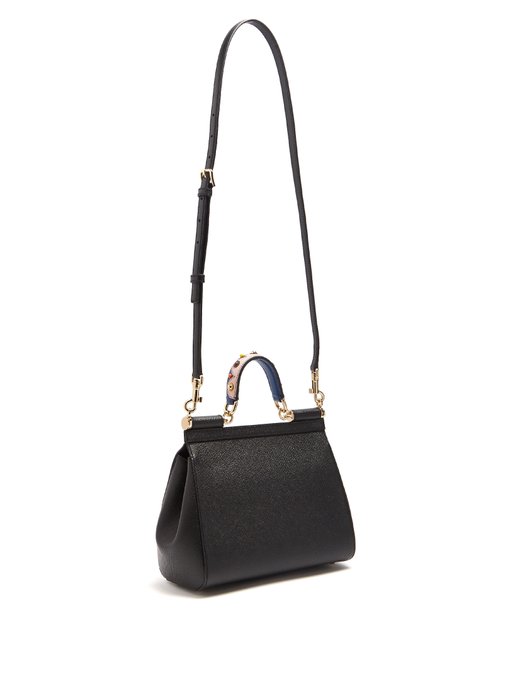 Sicily medium embellished leather bag | Dolce & Gabbana ...