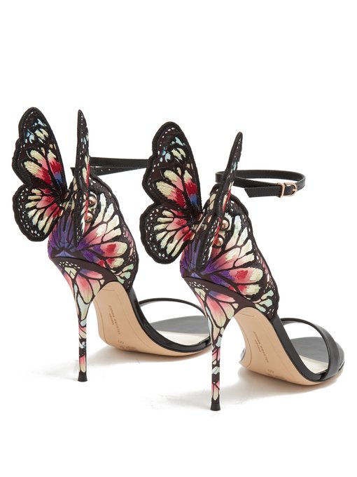 Chiara butterfly-wing suede sandals | Sophia Webster | MATCHESFASHION UK