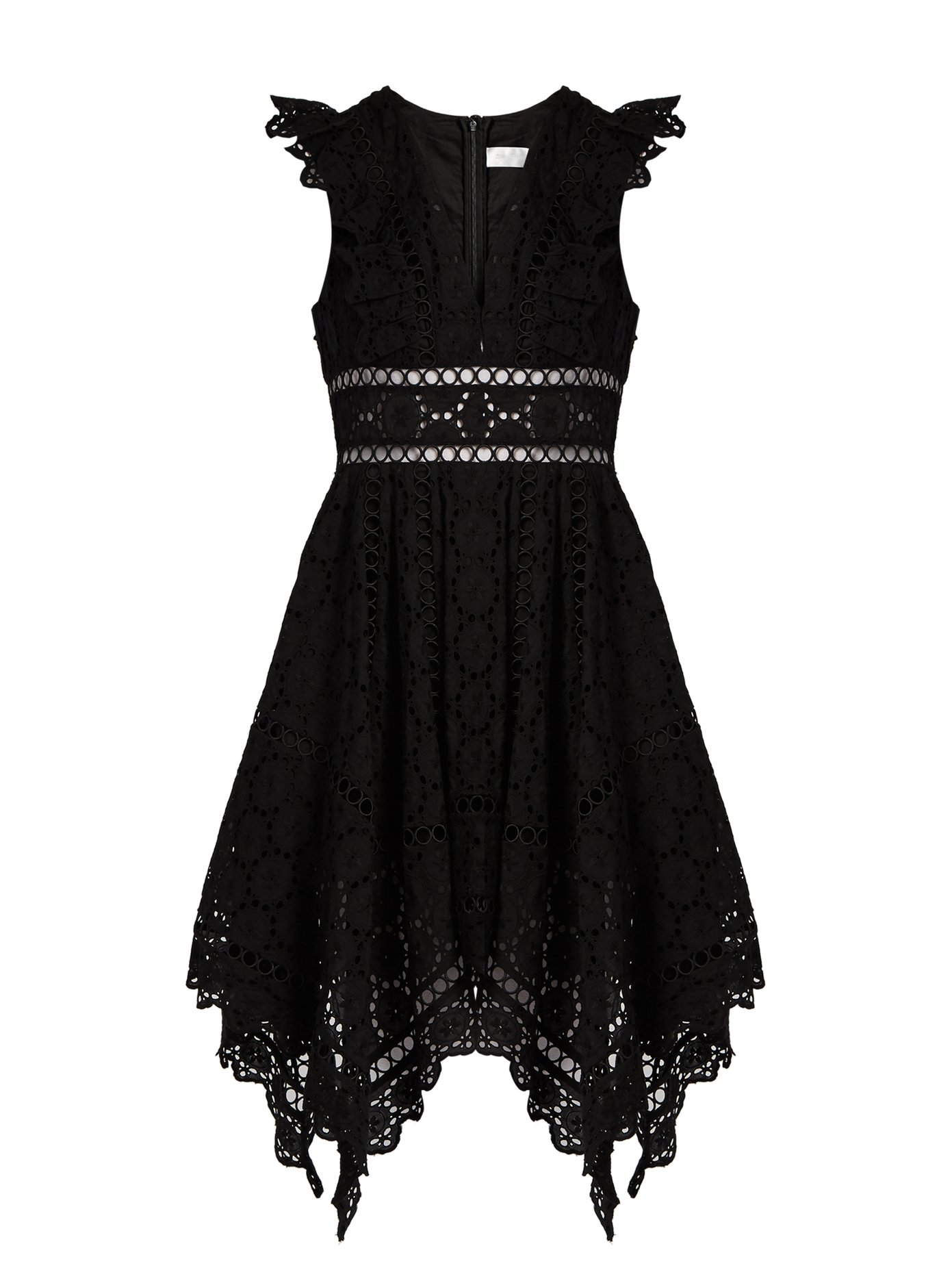 black broderie anglaise dress uk