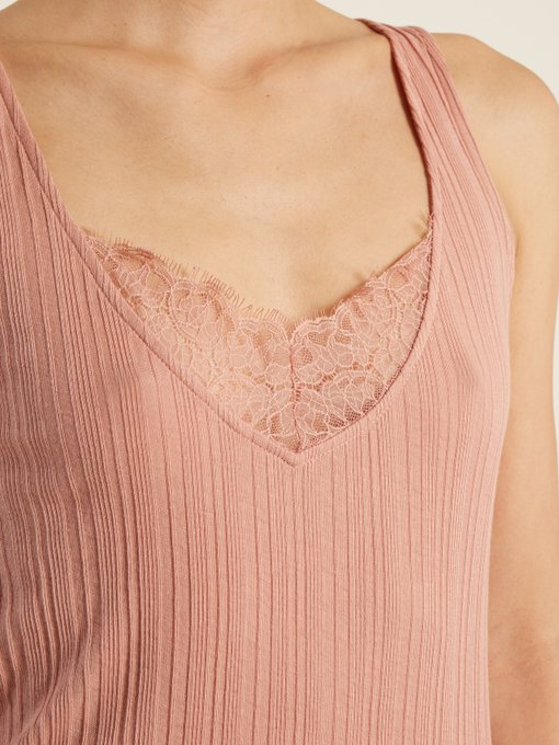 Texturedcotton tank top Skin MATCHESFASHION UK