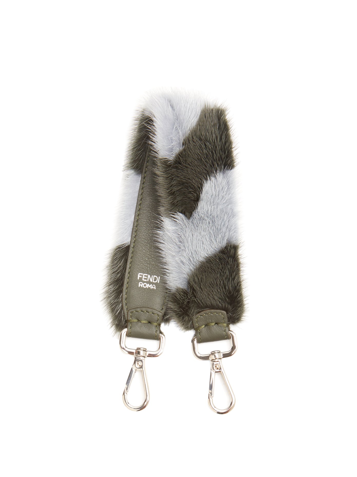 fur bag strap