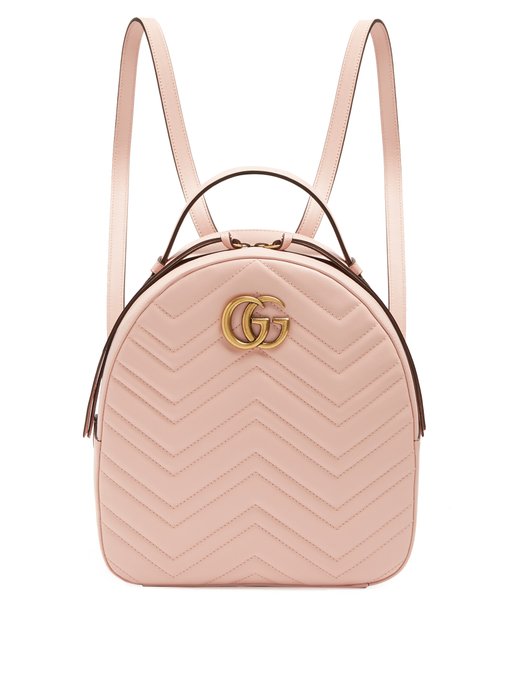 gucci marmont pink backpack